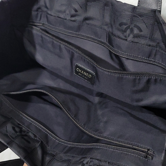 Chanel Nylon CC Jacquard Travel Line Bag - Picture 12 of 16